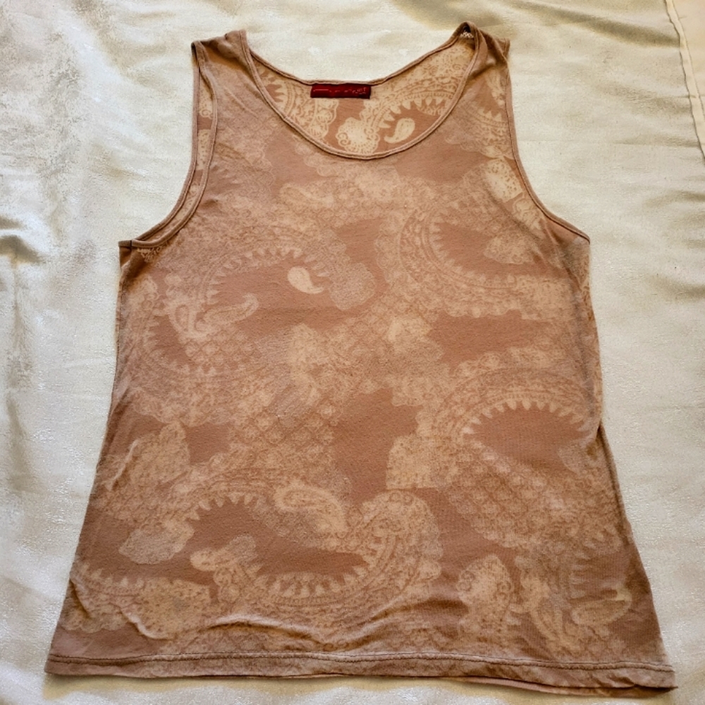 Fashion Brown Tank top Size M